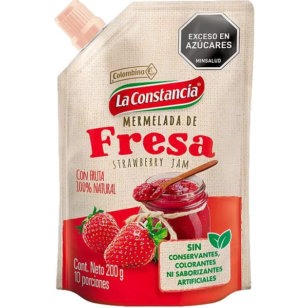 Mermelada La Constancia Fresa 200g